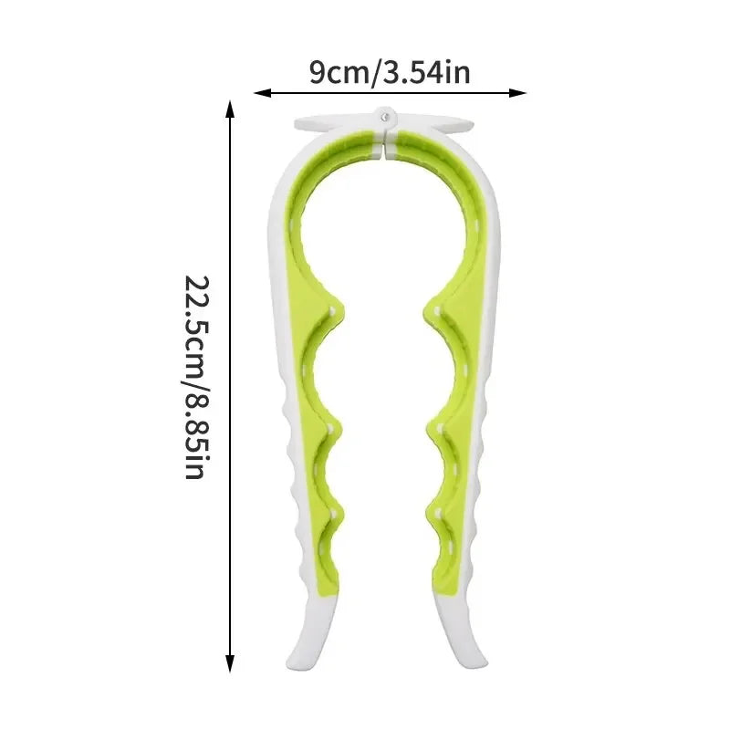4-in-1 Anti-Slip Can & Bottle Opener – Easy Grip Multi-Tool for Kitchen Use