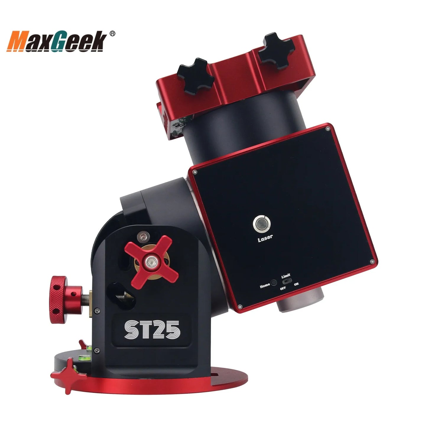 Maxgeek ST25 Pro Harmonic Equatorial Mount – 30kg Payload, Built-in Hub, Mechanical Safety