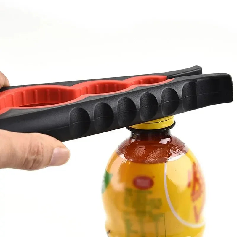 4-in-1 Anti-Slip Can & Bottle Opener – Easy Grip Multi-Tool for Kitchen Use