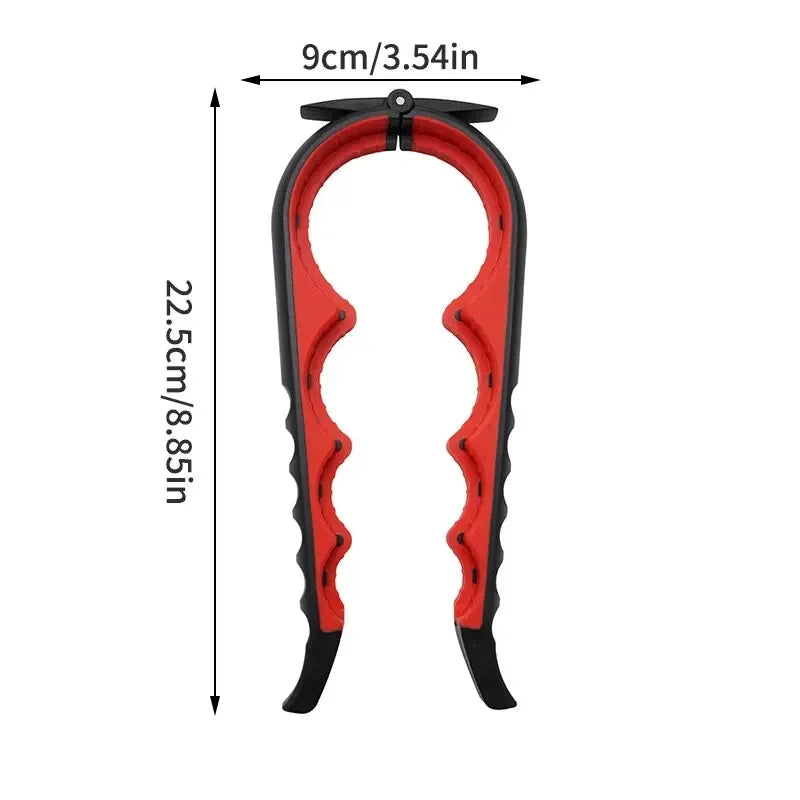 4-in-1 Anti-Slip Can & Bottle Opener – Easy Grip Multi-Tool for Kitchen Use