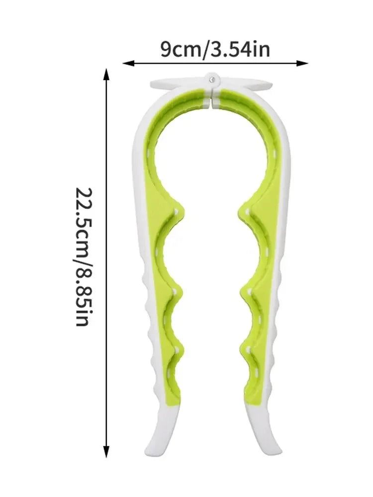 4-in-1 Anti-Slip Can & Bottle Opener – Easy Grip Multi-Tool for Kitchen Use