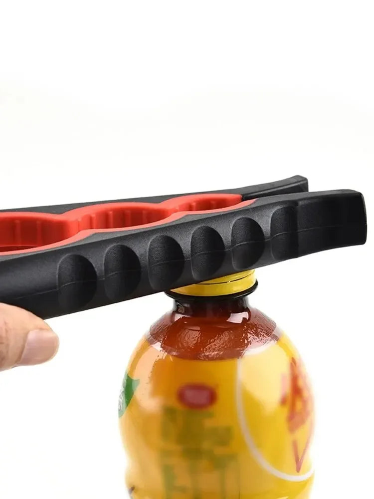 4-in-1 Anti-Slip Can & Bottle Opener – Easy Grip Multi-Tool for Kitchen Use