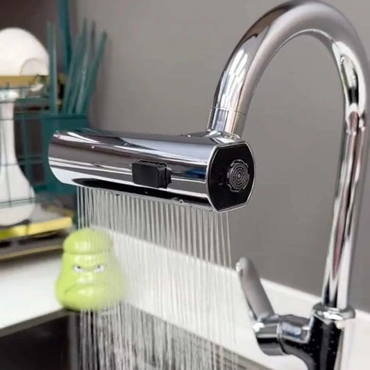 3-in-1 Faucet Spray Nozzle – High Pressure, 360° Rotation